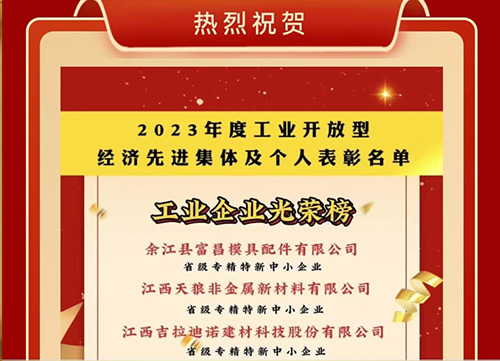 2023年工業(yè)開放型經(jīng)濟先進集體獎